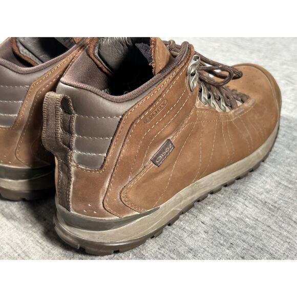 Oboz Bozeman Mid Leather Boots Mens 10.5 Brown Trail Hiking Backpacking